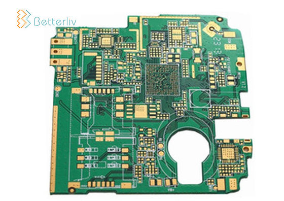 HASL Vier de Dikte die van Laagpcb 1.0mm Harde Goud Aangepaste Raadsgrootte plateren